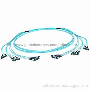 MPO MTP Trunk Cable Assemblies, MTP MPO Connector 144 Fibers OM4